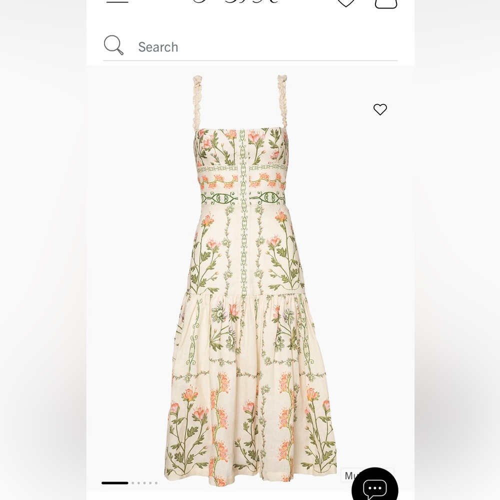 Agua by Agua Bendita Nispero Oasis Midi Dress